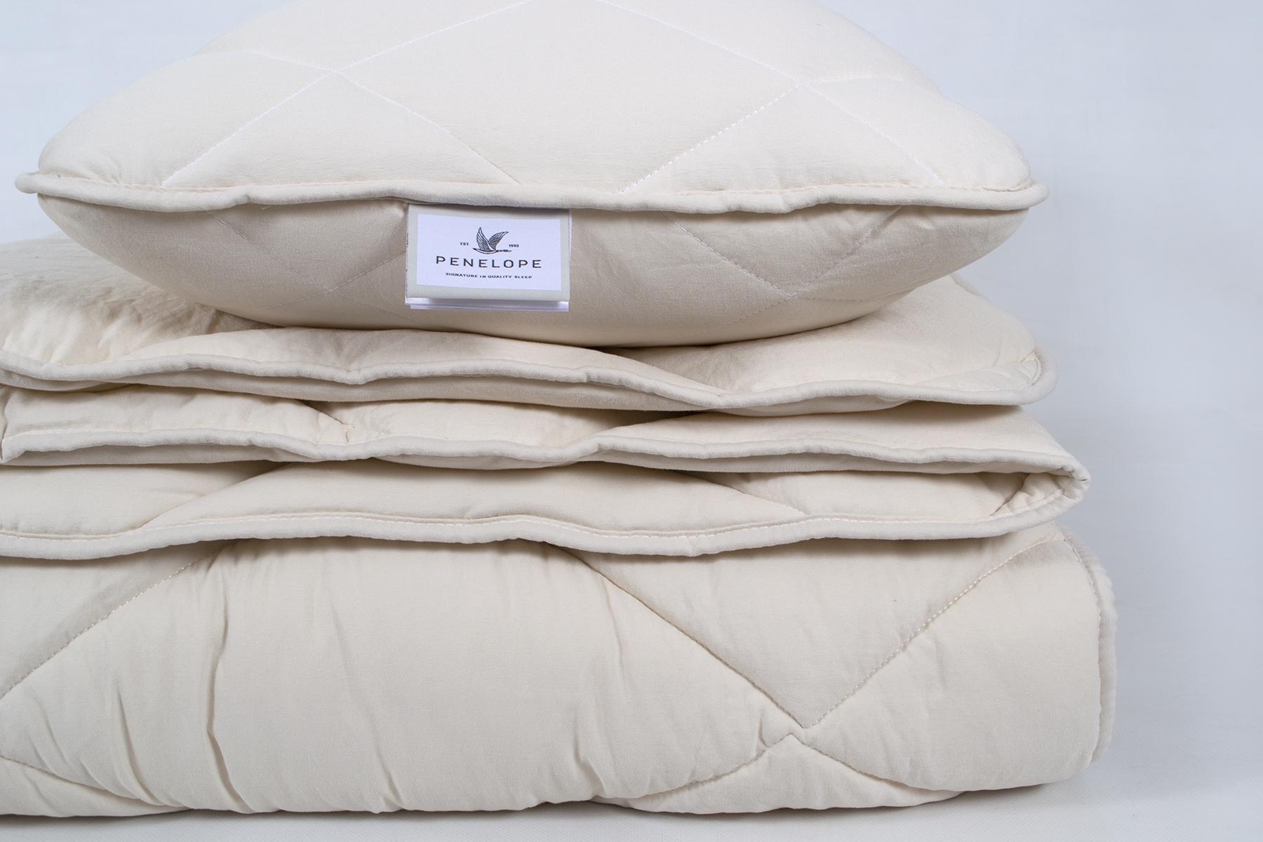 Ковдра з подушкою Penelope Colors in Comfort полуторний Кремовий (svt-2000022343473) - фото 9