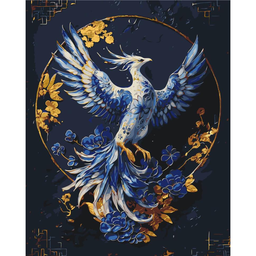 Картина по номерам Origami Феникс 40x50 см Разноцветный (PM-194-K-1902)