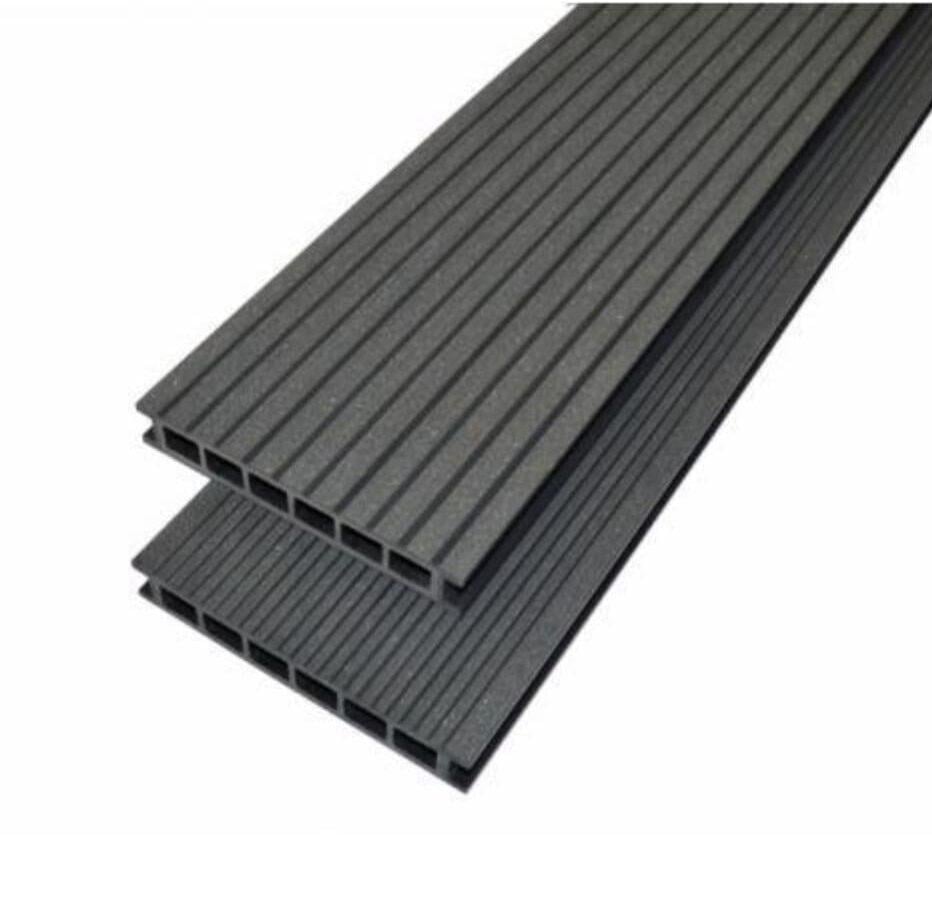 Террасная доска Gamrat 25x160x3000 мм Графит (28602825) - фото 1 Террасная доска Gamrat 25x160x3000 мм Графит (28602825) - фото 1