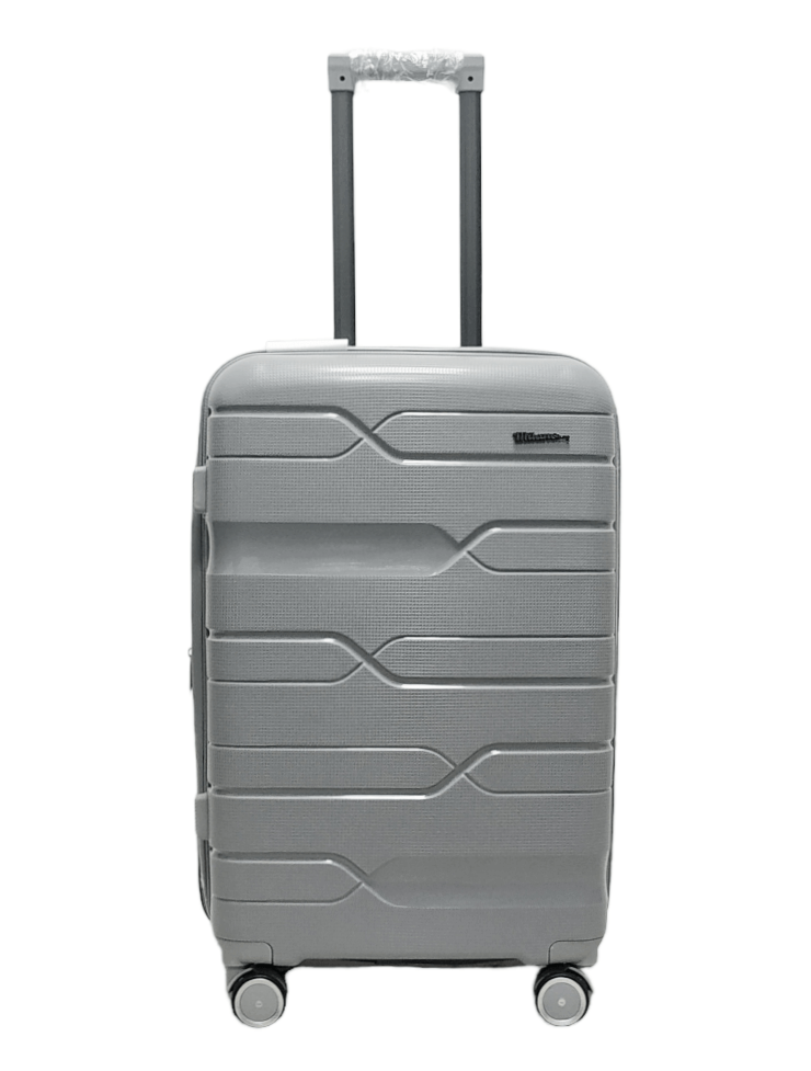 Валіза Milano bag 0306/3 поліпропілен M 76 л Срібний