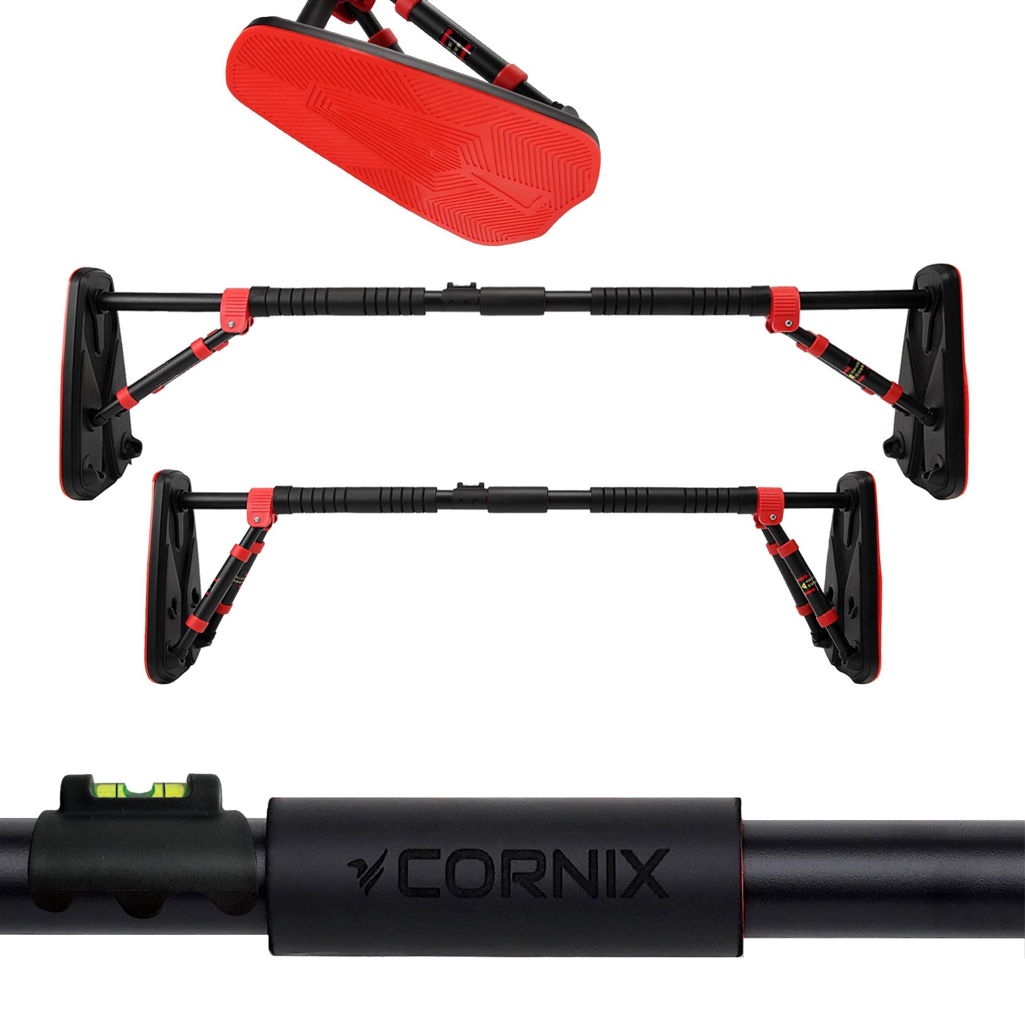Турнік розсувний Cornix Elite+ XR-0295 100-140 см Black/Red (25802450) - фото 4 Турнік розсувний Cornix Elite+ XR-0295 100-140 см Black/Red (25802450) - фото 4