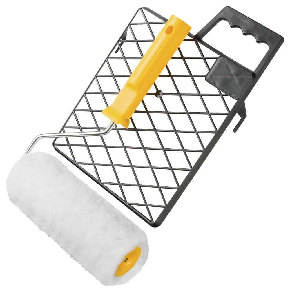 Валик Vestan ворс 16 мм ⌀ 38 мм ручка ⌀ 6 мм с отжимной решеткой 24x2 см 18 см (2500013713)