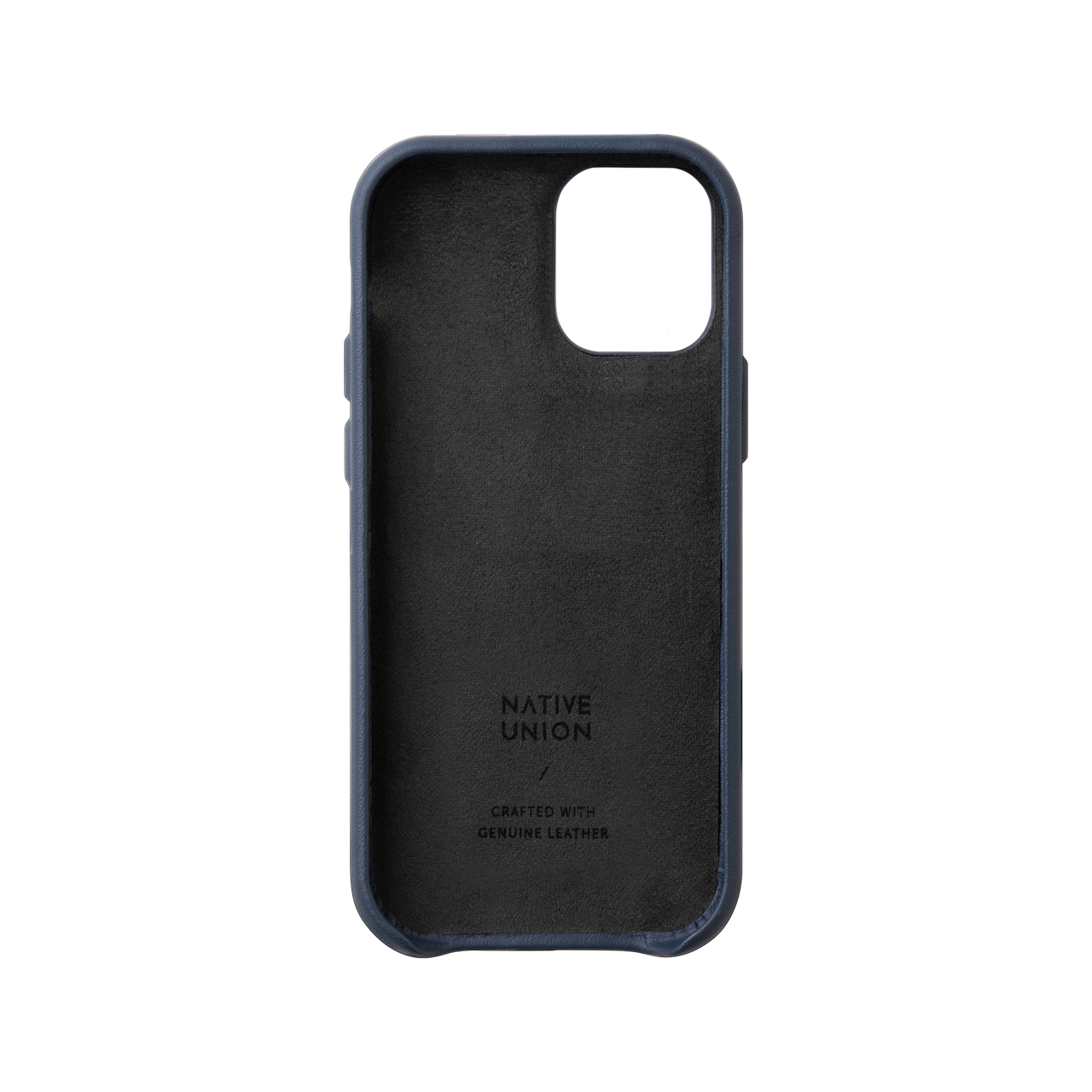 Кожаный чехол-накладка Native Union Clic Classic Case for iPhone 12 Mini, Indigo (CCLAS-BLU-NP20S) - фото 4