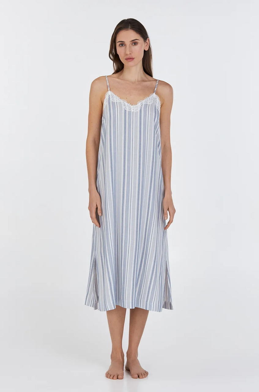 Ночная женская рубашка Ellen 128/06/01 MARINE L Синий (128/06/01LBlue) Ночная женская рубашка Ellen 128/06/01 MARINE L Синий (128/06/01LBlue)