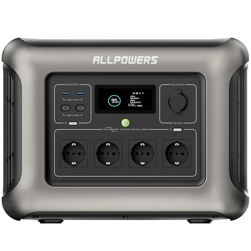 Портативная зарядная станция ALLPOWERS R1500 1800 Вт LiFePO4 (R1500) - фото 3