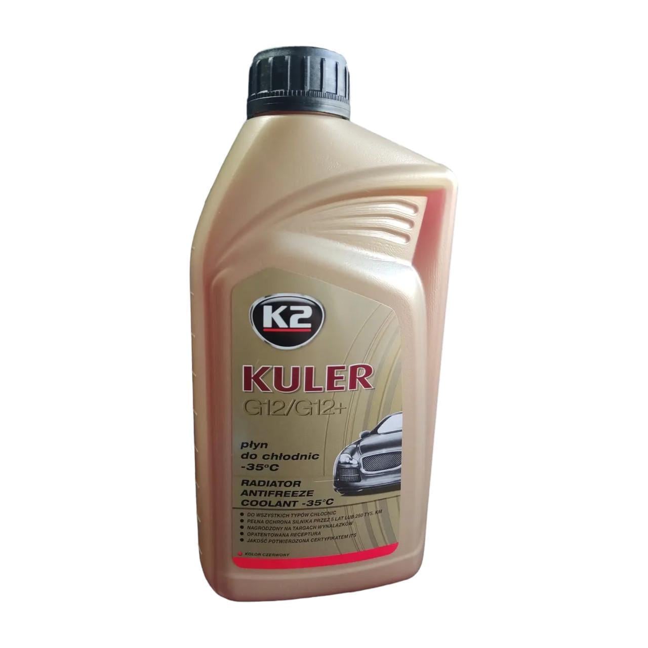 Антифриз К2 G12+ -35 1 л Красный (3199358231)