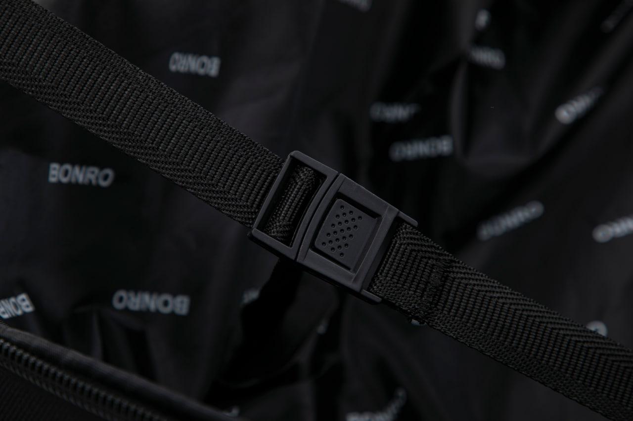 Чемодан Bonro Tourist 4 колеса невеликий Чорний (2199) - фото 2