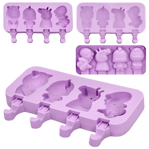 Форма для морозива Stenson Cartoon силіконова 19,5x14,5x2,5 см (MH-4417) - фото 2 Форма для морозива Stenson Cartoon силіконова 19,5x14,5x2,5 см (MH-4417) - фото 2