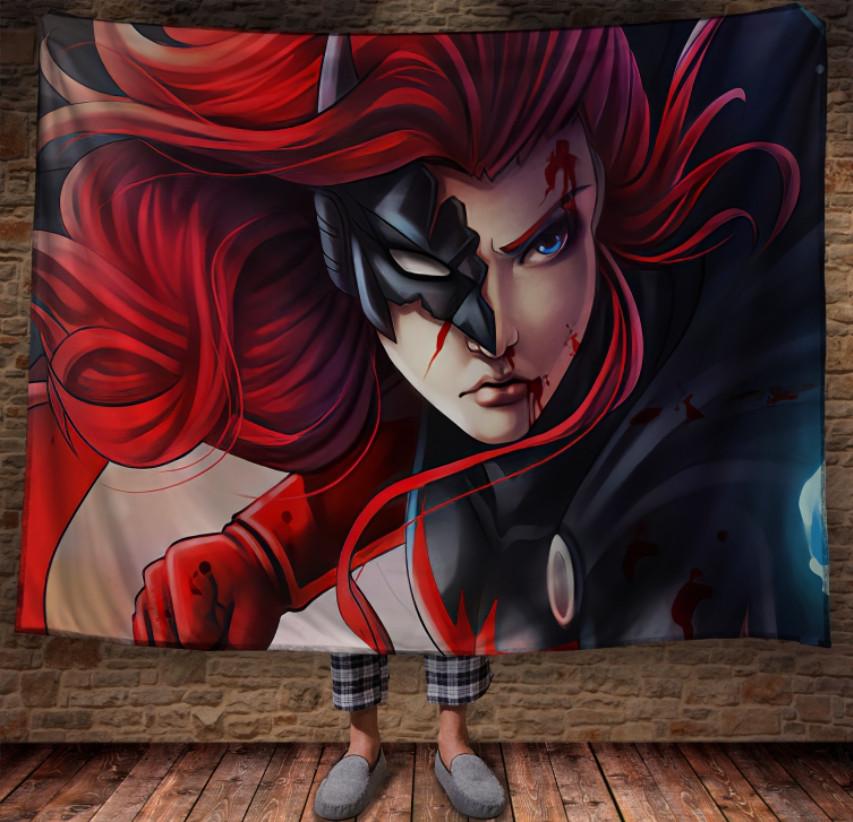 Плед с 3D принтом Batwoman Comics 150х200 см (epi_1146)