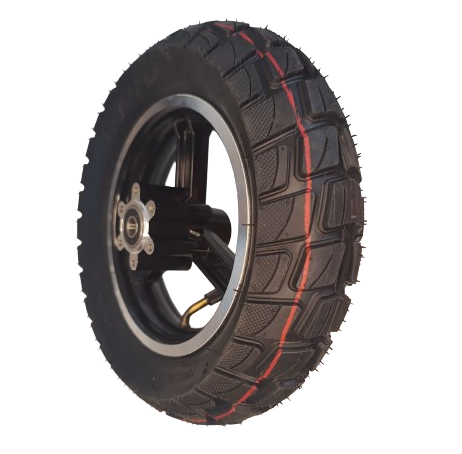 Колесо переднее к электросамокату Kugoo M4 Pro в сборе с резиной (0866)