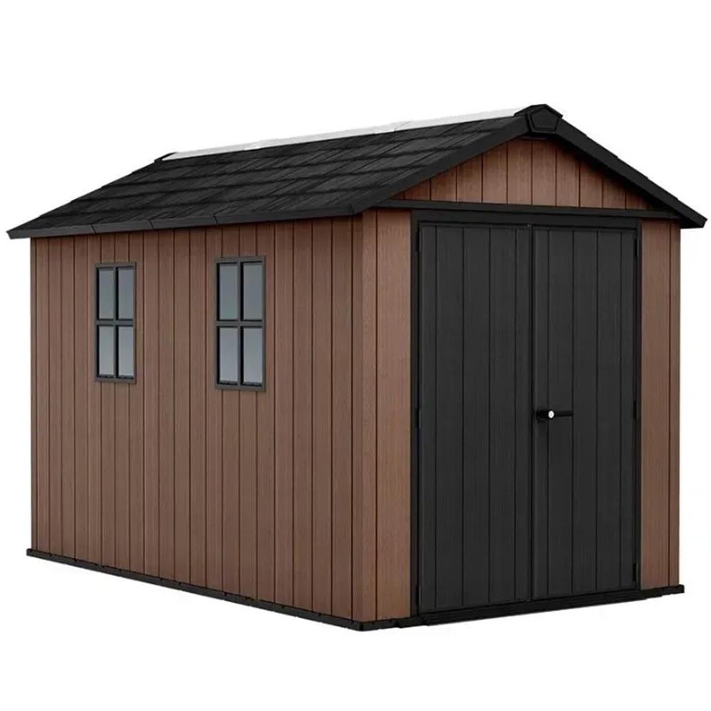 Садовый домик Keter Newton Plus 230х350 см Коричневый (261861)