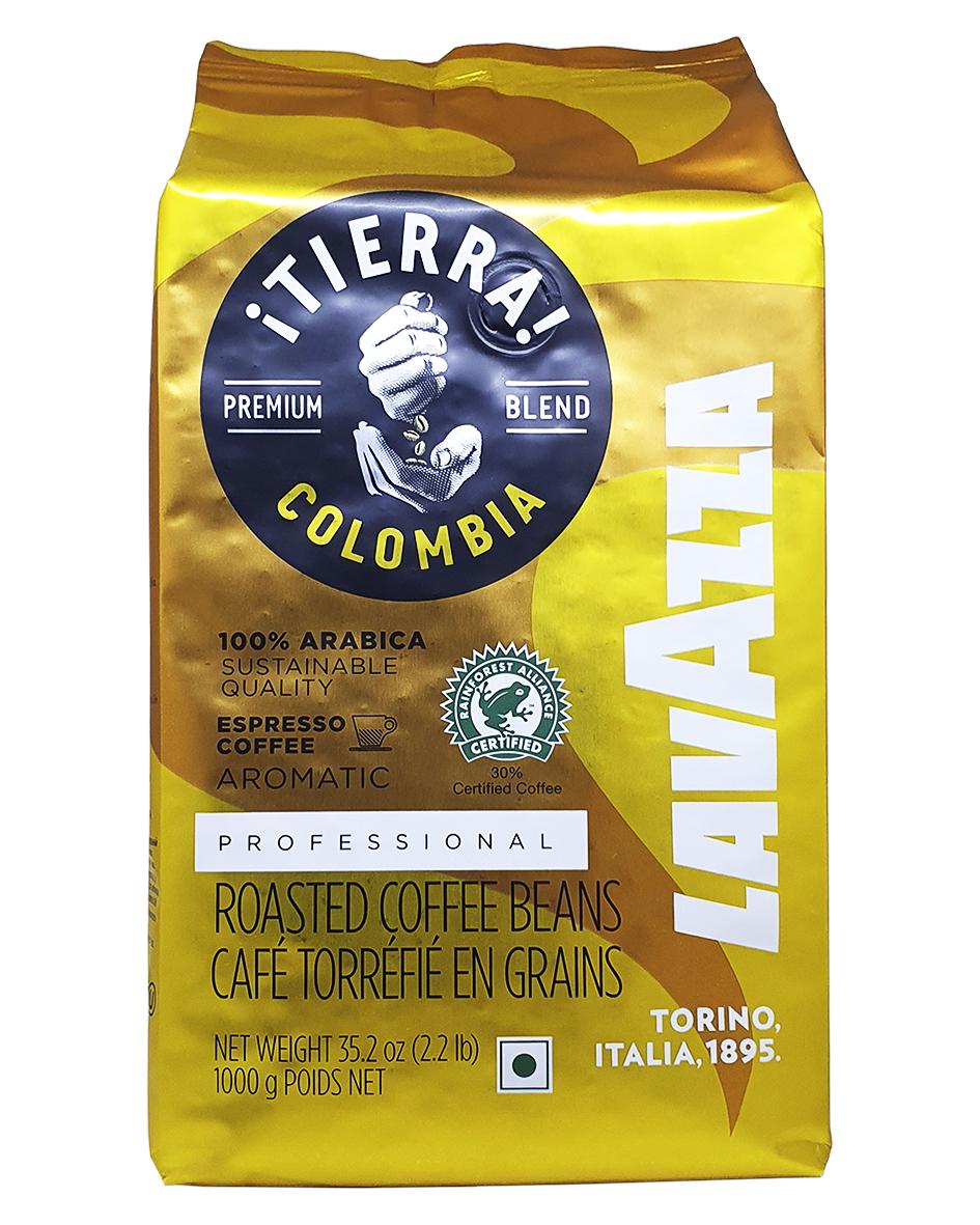 Кофе Lavazza Tierra Colombia зерновой 1 кг (55354) - фото 3 Кофе Lavazza Tierra Colombia зерновой 1 кг (55354) - фото 3