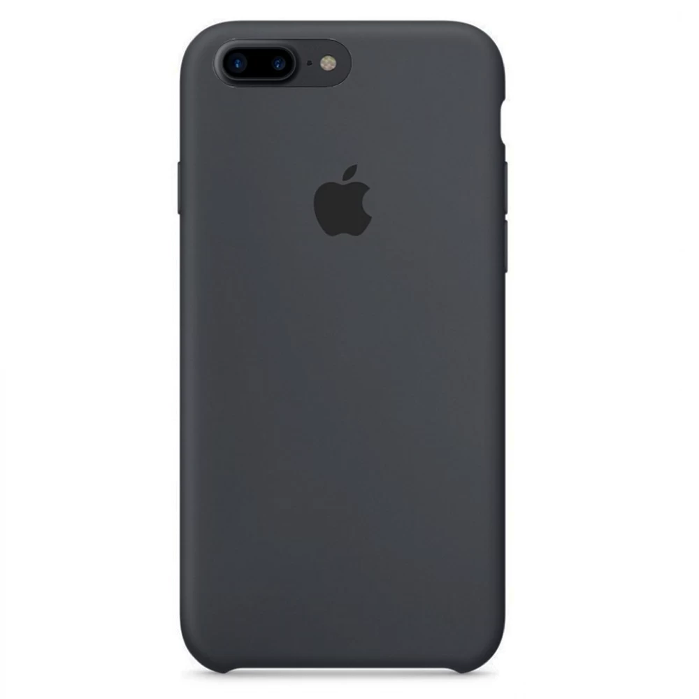 Силиконовый Чехол Накладка Silicone Case для iPhone 8 Plus/7 Plus Dark Gray Силиконовый Чехол Накладка Silicone Case для iPhone 8 Plus/7 Plus Dark Gray