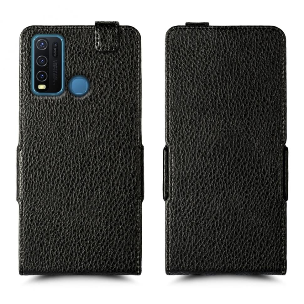 Чехол флип Liberty для Vivo Y30 Черный (70725)