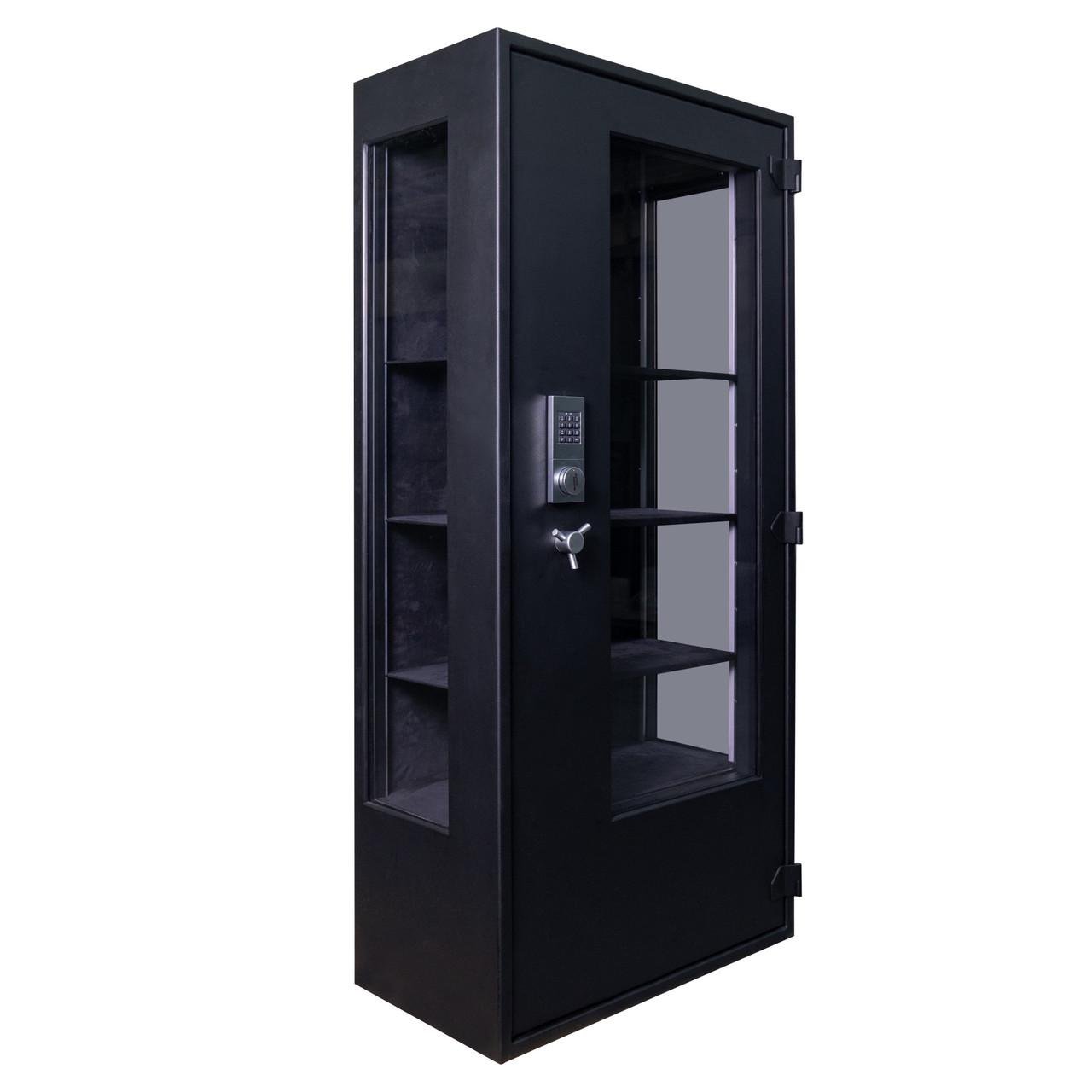Сейф оружейный Griffon GD.840.ETS GLASS CASE COMBI Black