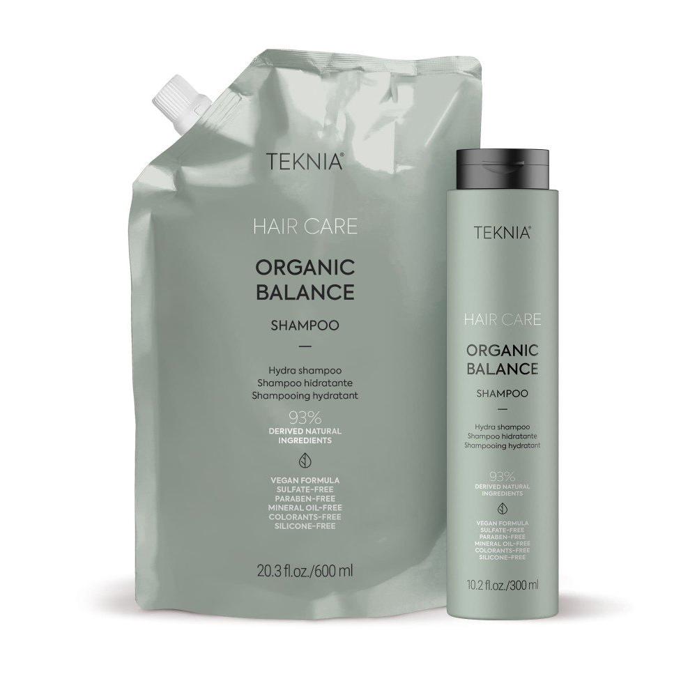 Шампунь для волос Lakme Teknia Organic Balance Shampoo для ежедневного использования 600 мл (44119) - фото 2