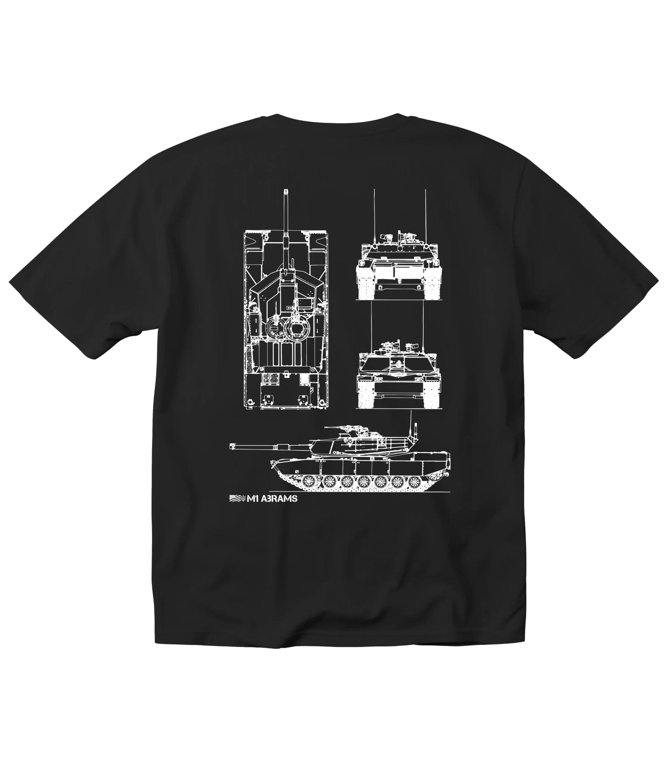 Футболка Karakurt M1 Abrams L Black (3584268L)