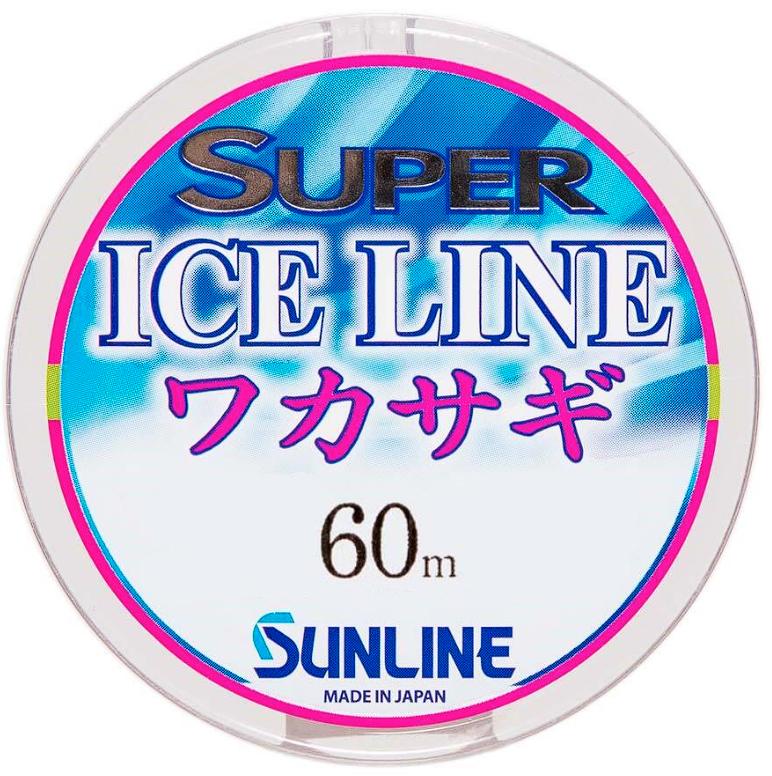 Волосінь Sunline Super Ice Line Wakasagi 60 м 0,074 мм 0,36 кг Pink (1013-1658.08.63)