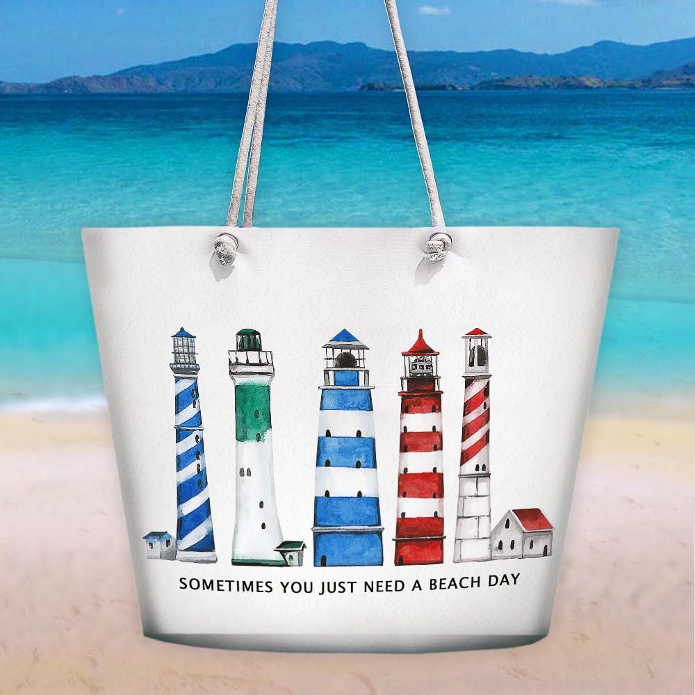 Пляжная сумка Presentville Malibu "Sometіme you just need a beach day" (MAL_20J031)