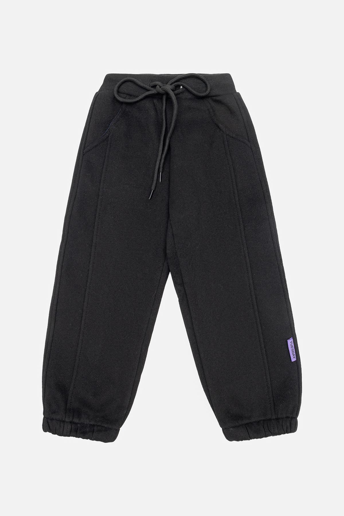 Брюки спортивные для девочки 92 см Черный (ЦБ-00220666) Брюки спортивные для девочки 92 см Черный (ЦБ-00220666)