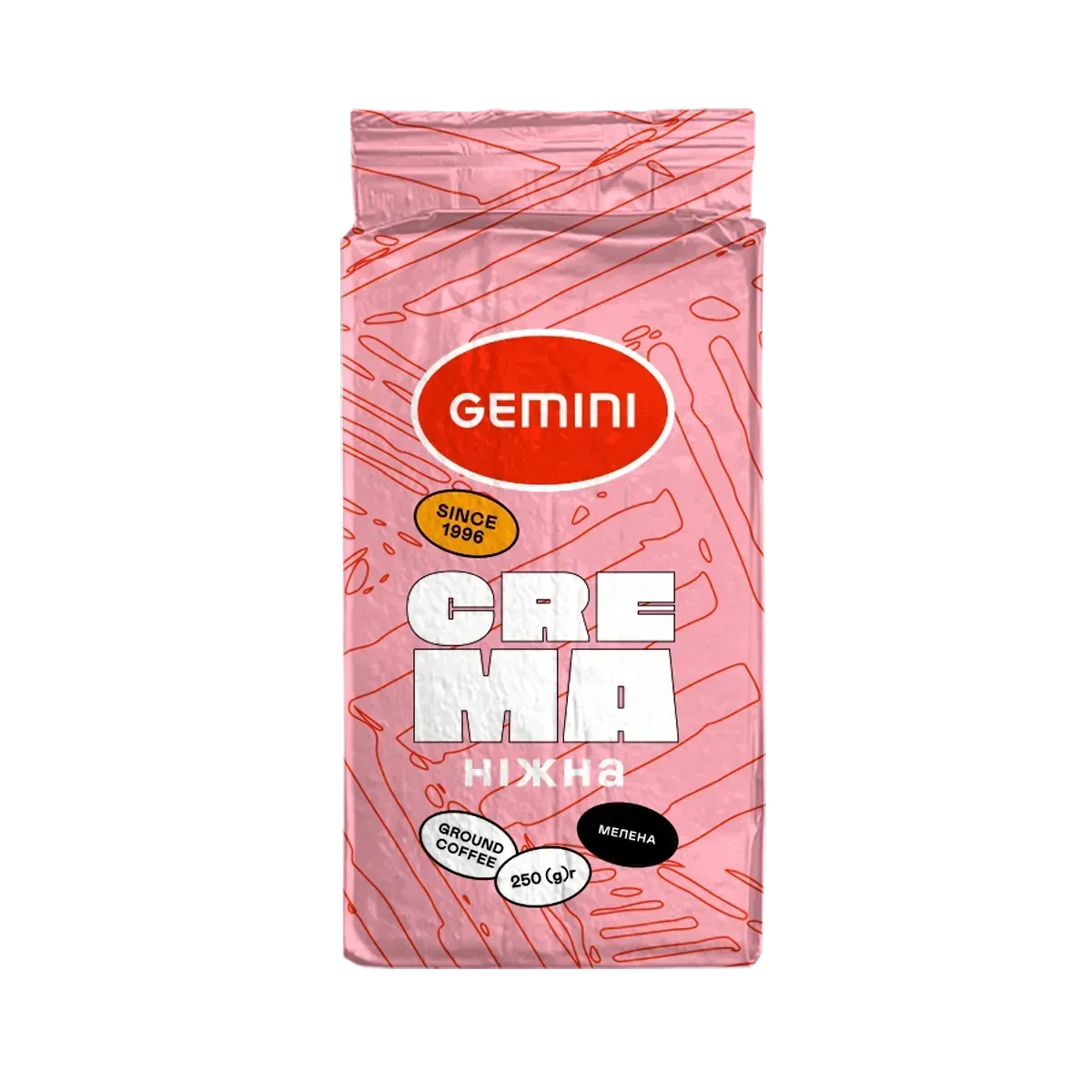 Кава мелена Gemini Crema 250 г (6)