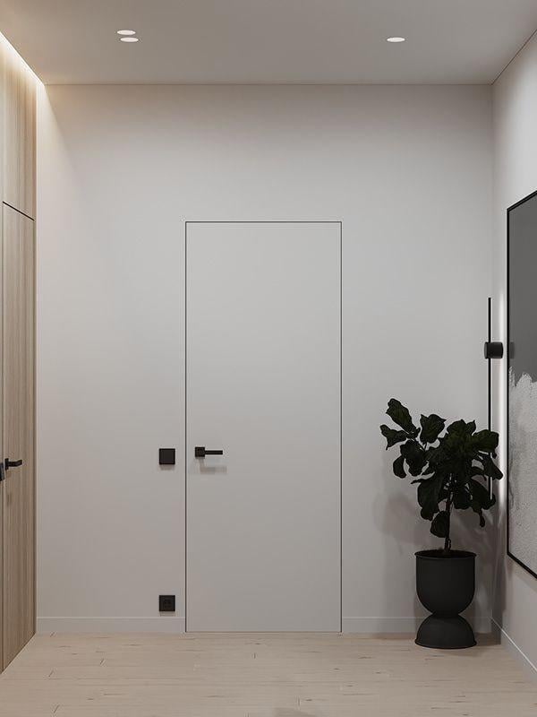 Дверь скрытая комплект наружного открывания правый 2000х800 мм (10248917)