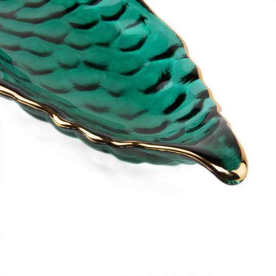 Блюдо сервировочное Elisey Изумруд стеклянное 37 см Зеленый (135-81-8900-046) - фото 2 Блюдо сервировочное Elisey Изумруд стеклянное 37 см Зеленый (135-81-8900-046) - фото 2