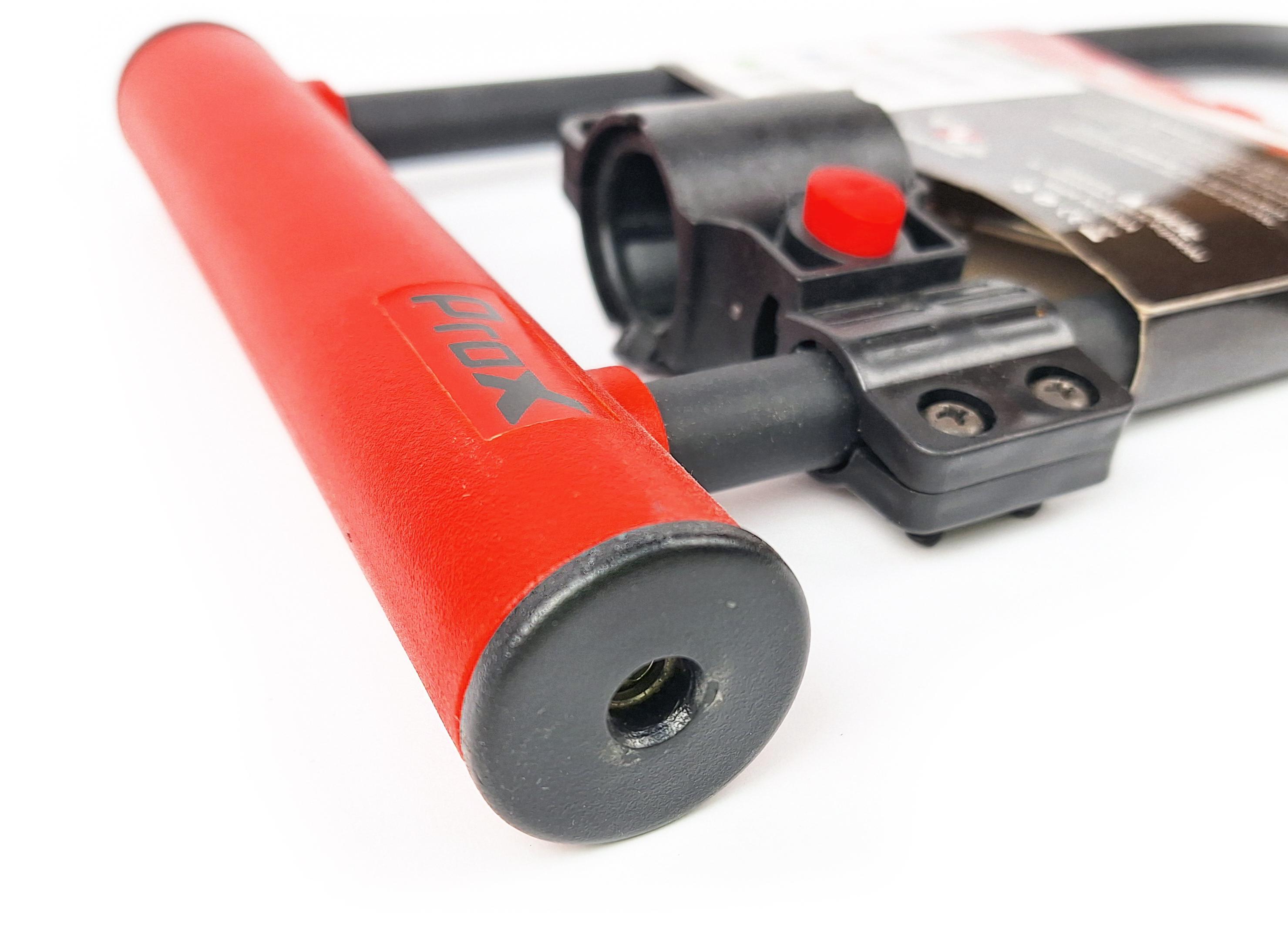 Замок велосипедний ProX U-LOCK під ключ 180x320 мм Чорно-червоний (G0000172) - фото 2 Замок велосипедний ProX U-LOCK під ключ 180x320 мм Чорно-червоний (G0000172) - фото 2