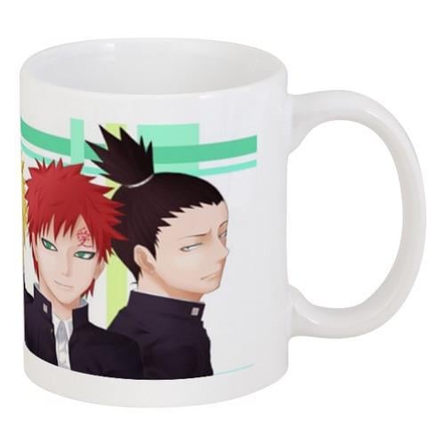 Чашка Gee! Наруто Naruto Вся команда Белый NA.02.071