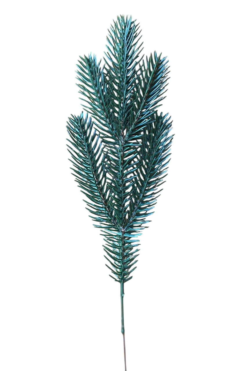 Ветвь декоративная 5 пихта Темно-зеленый (29239092)