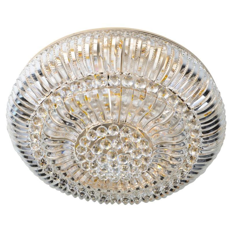 Люстра потолочная торт с подсветкой Brille BCL-603C/9xE14/24x3 W LED большая