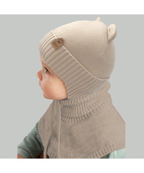 Шапка дитяча Elf Боббі р. 42 Бежевий (OK001289)