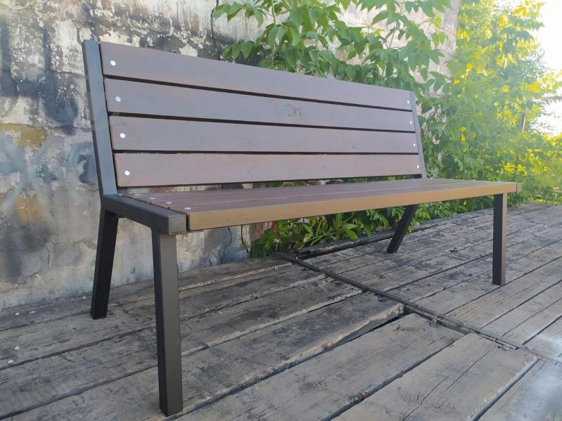 Скамья парковая GoodsMetall в стиле ЛОФТ 1500х700х450 - ЛС86 Скамья парковая GoodsMetall в стиле ЛОФТ 1500х700х450 - ЛС86