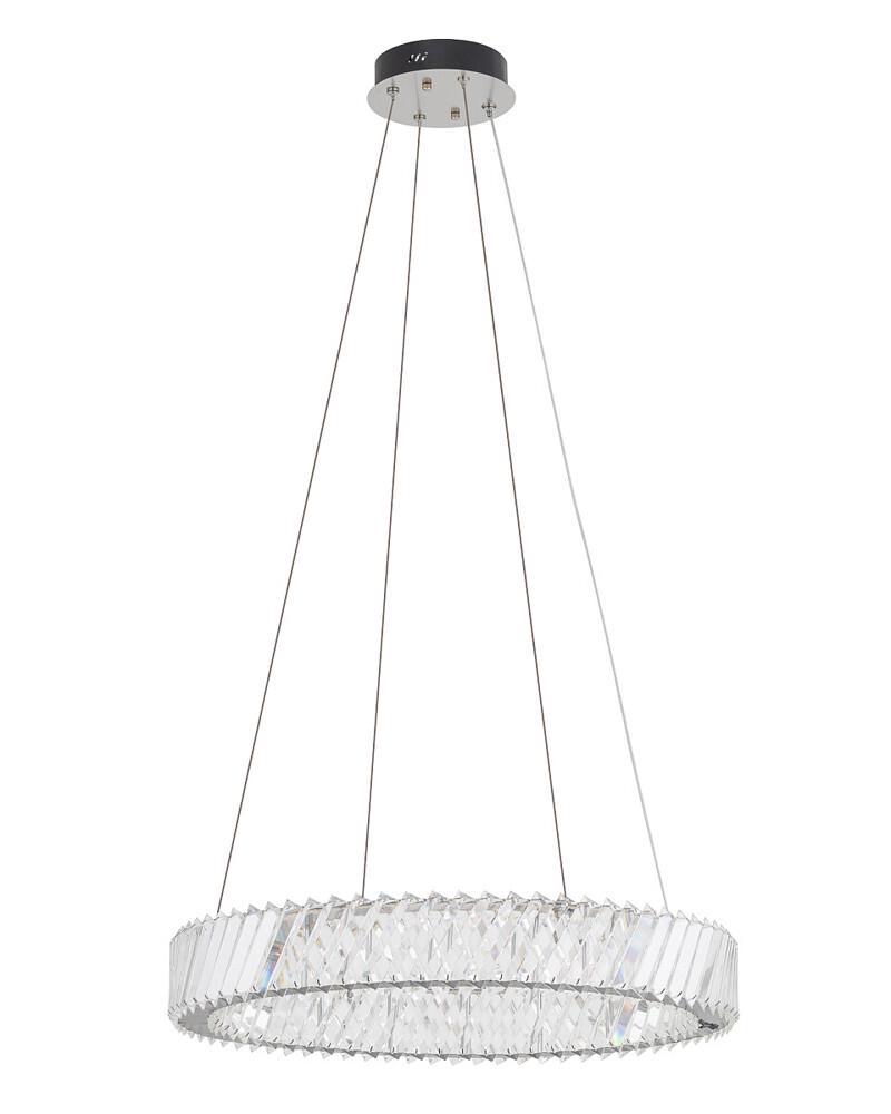 Люстра Nowodvorski 11705 Luxora Round LED 1x30W 3000K 2700Lm IP20 Хром (36317950)
