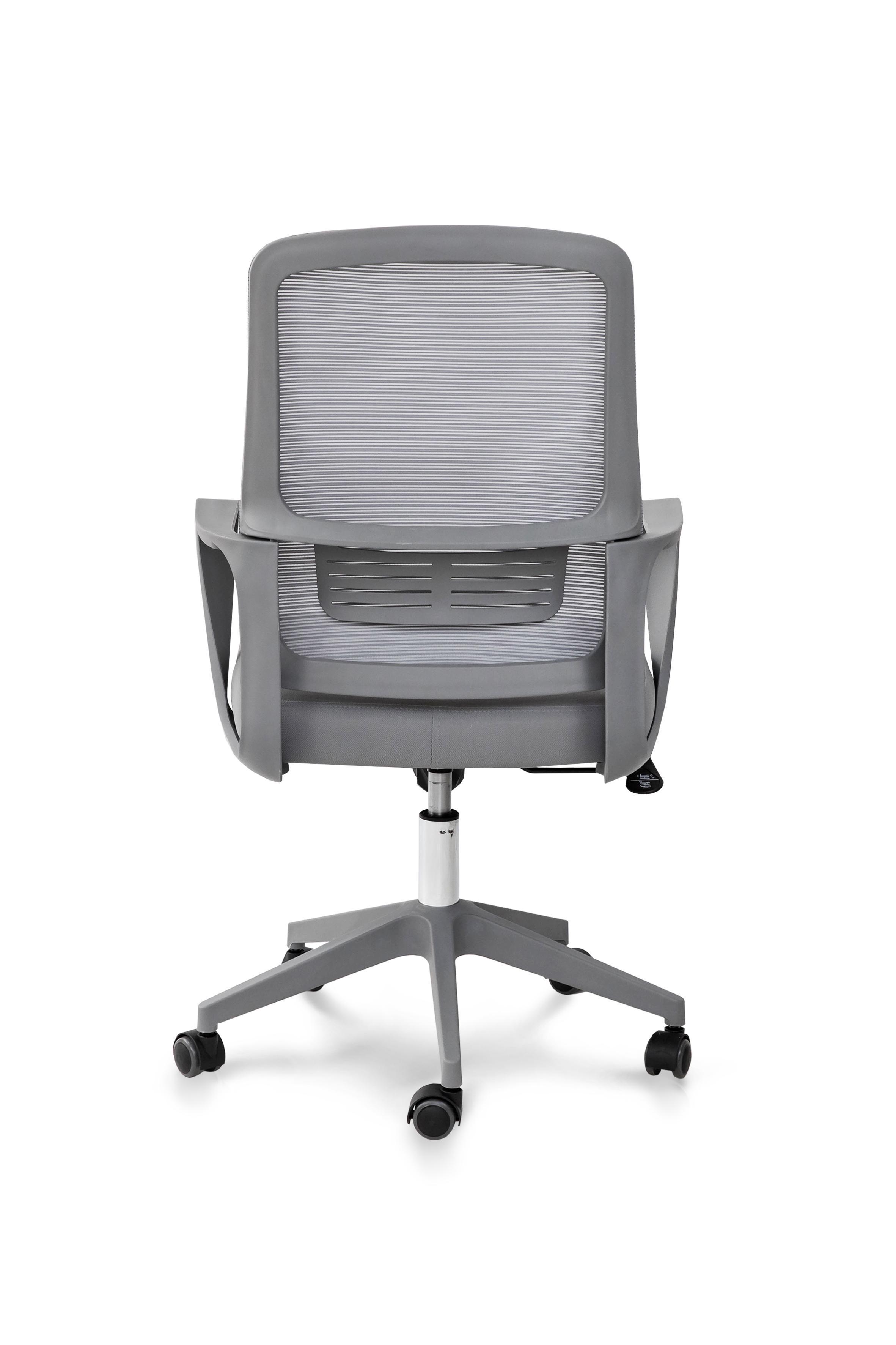 Офисное кресло Мікс Меблі Бит 500x1000x500 мм Серый (GAА0057062) - фото 5