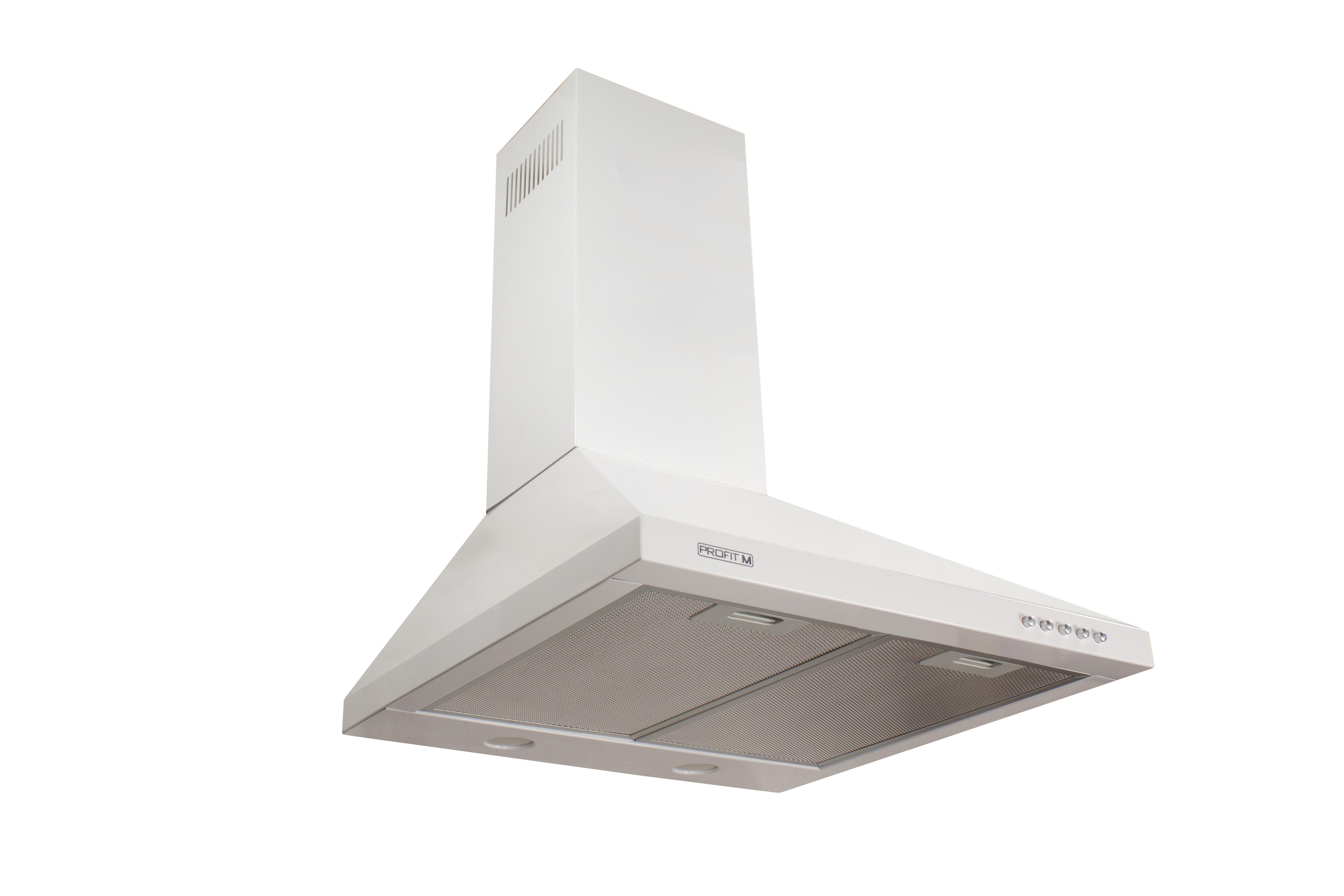 Кухонная вытяжка ProfitM Ника 50 см 750 м3 Белый (30320258) - фото 2