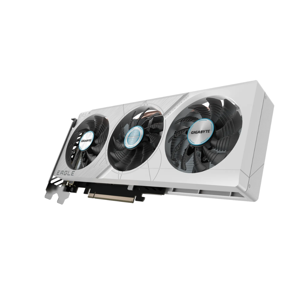 Видеокарта Gigabyte nVidia RTX4060 8 ГБ GDDR6/17000 МГц (GV-N4060EAGLEOC ICE-8GD) - фото 2