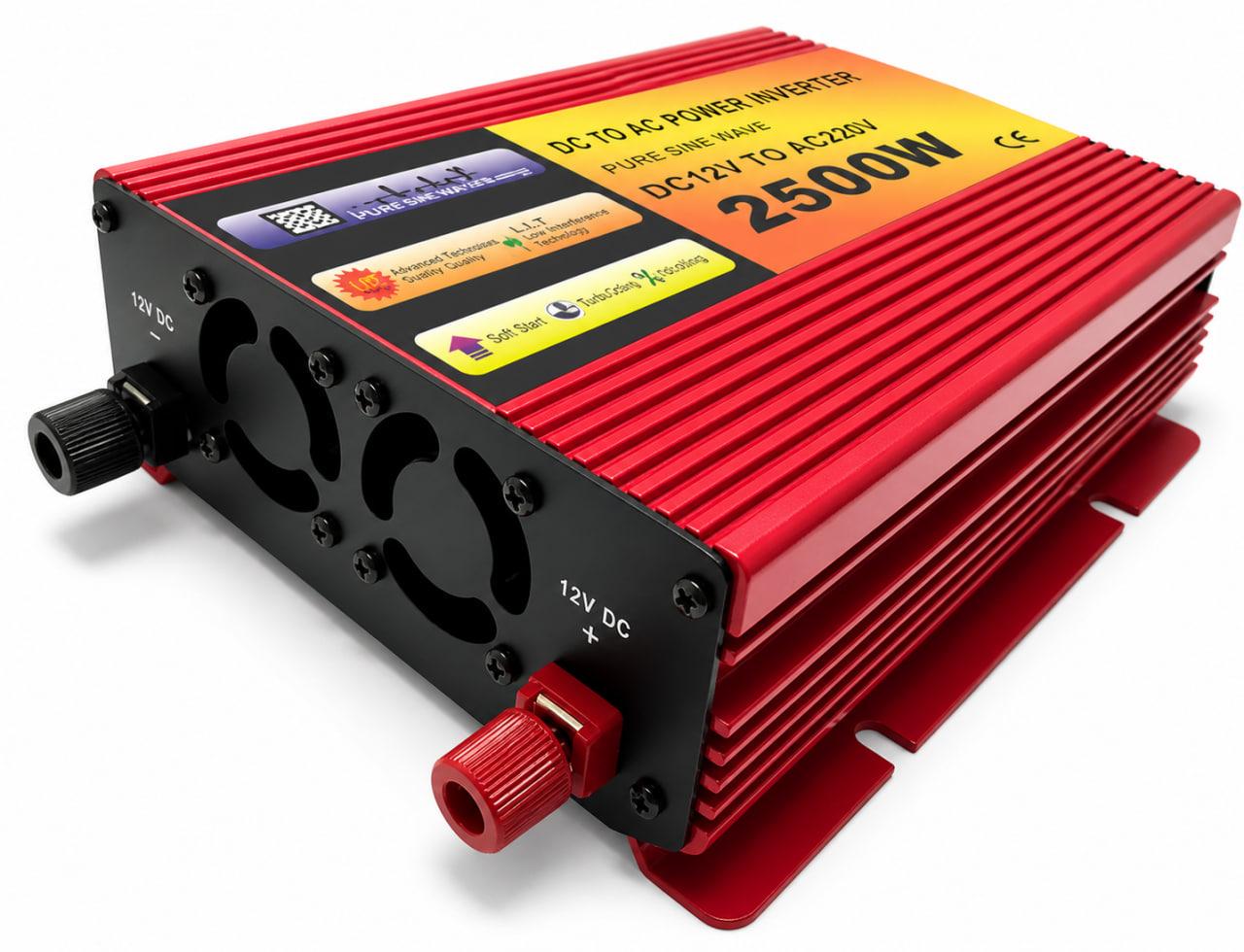 Преобразователь Power Inverter 2500W DC 12V to AC220V (000022186)