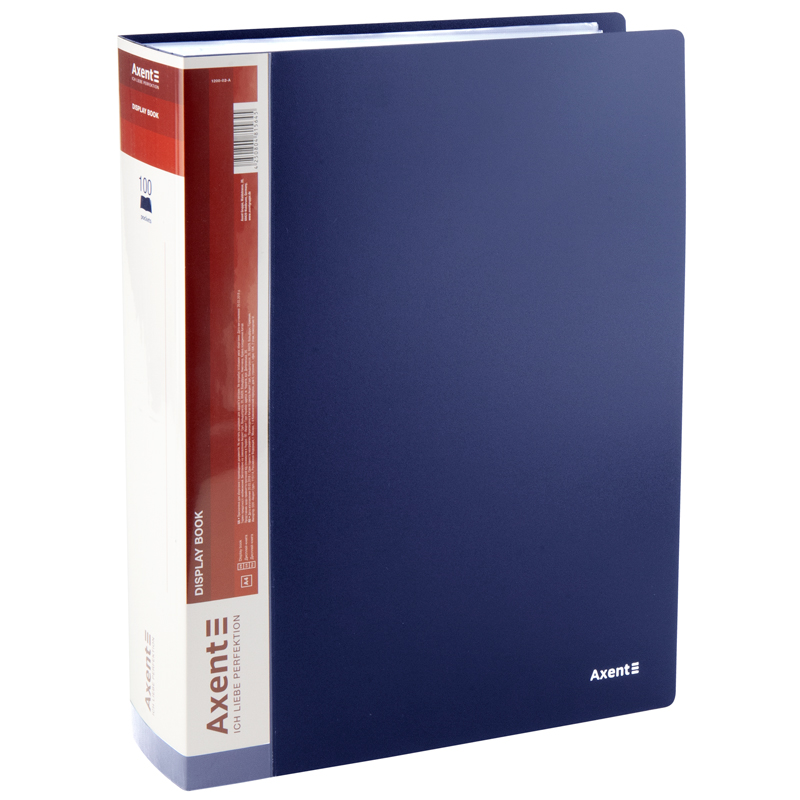Дисплей-книга на 100 файлов 1200-02-A Синий (4250804815638)