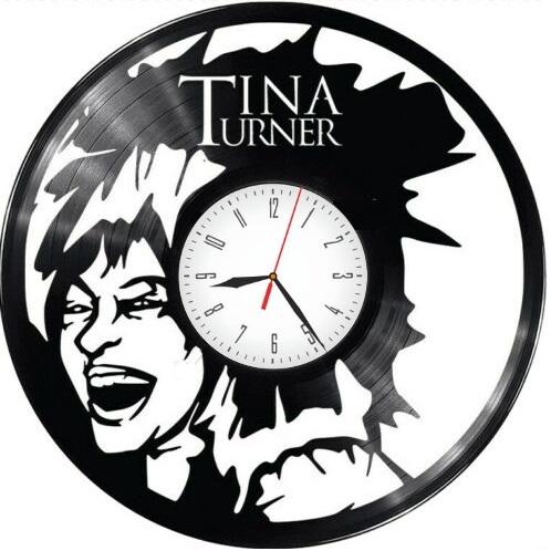 Часы настенные Тина Тёрнер 2500 из виниловой пластинки