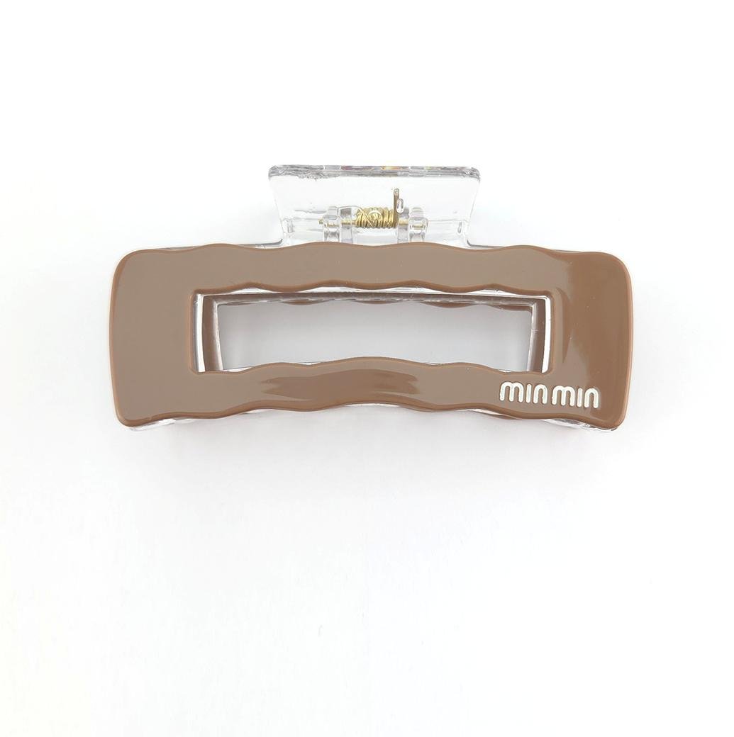 Краб для волос К6020-1-4 Коричневый (27685092)