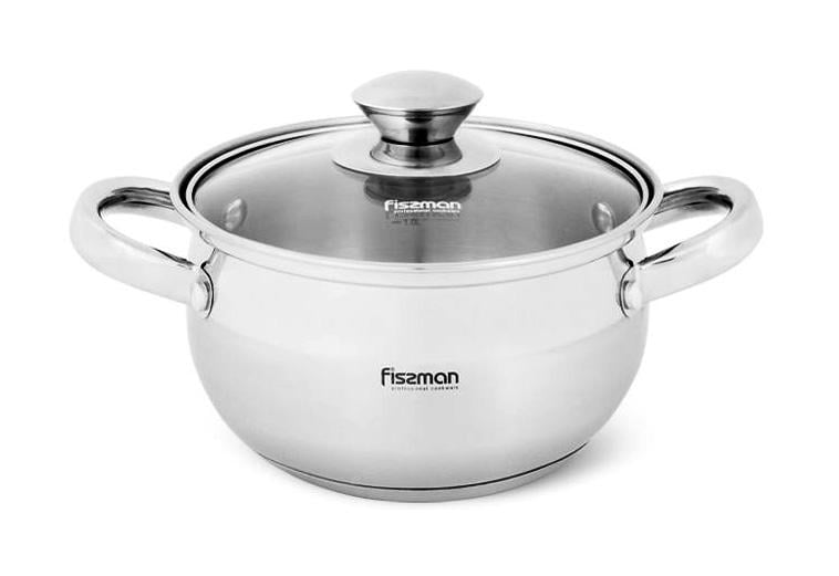 Каструля Fissman Prime із нержавіючої сталі 1,3 л