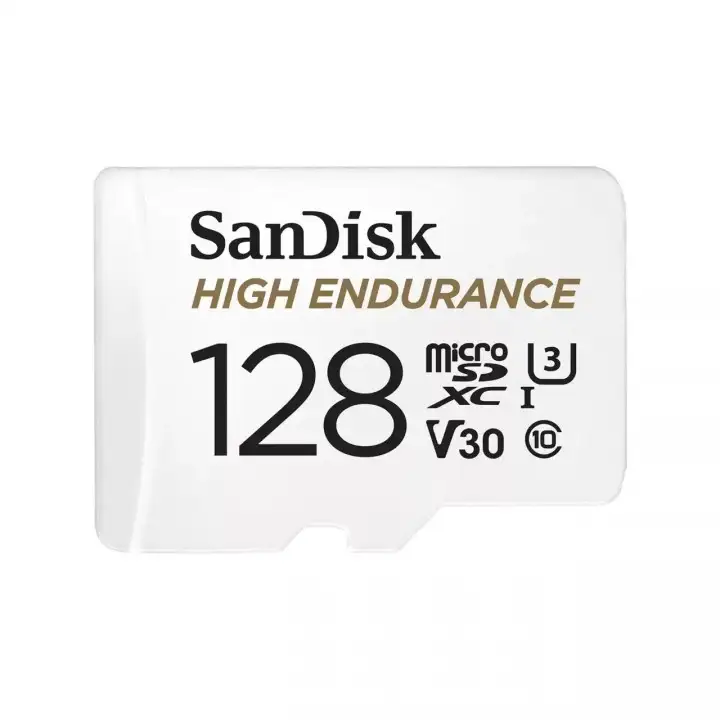 Карта памяти SanDisk microSDXC High Endurance 128 Gb class 10 V30 100Mb/s adapterSD (SDSQQNR-128G-GN6IA)