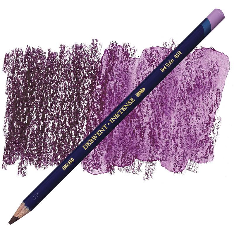 Олівець чорнильний Inktense 0610 Rosa 2301864 6 шт. Фіолетово-червоний (5028252261012) - фото 1