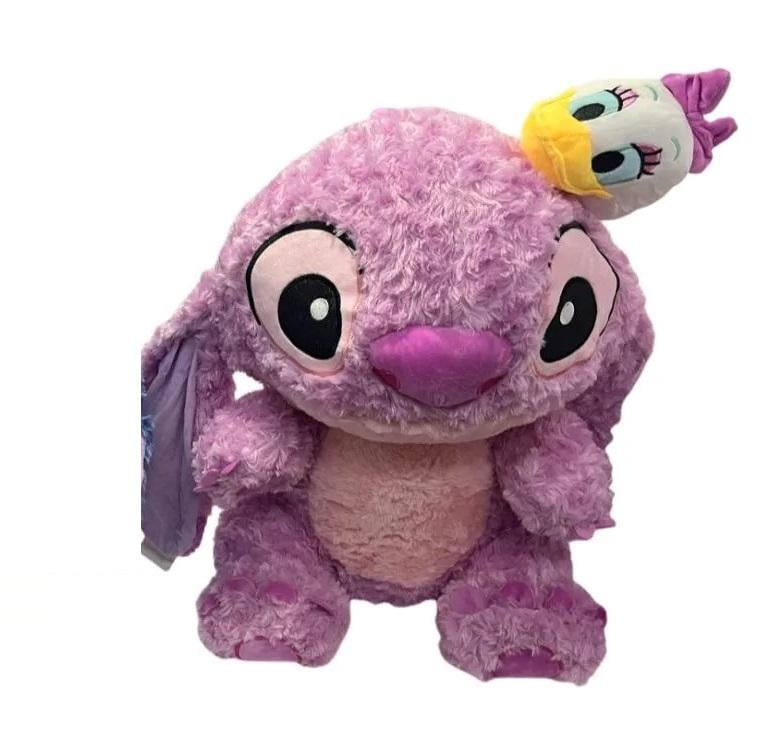 Игрушка мягкая Стич с уточкой на голове 70 см Розовый (P-78450-8)