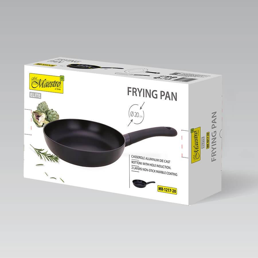 Сковорода с антипригарным покрытием Maestro 20 см (MR-1217-20) - фото 3 Сковорода с антипригарным покрытием Maestro 20 см (MR-1217-20) - фото 3