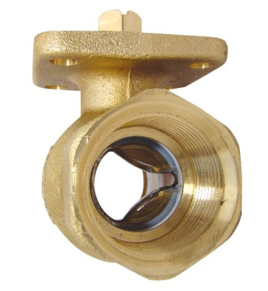 Кран двоходовий Herz 40 різьбовий (TK-1211715)