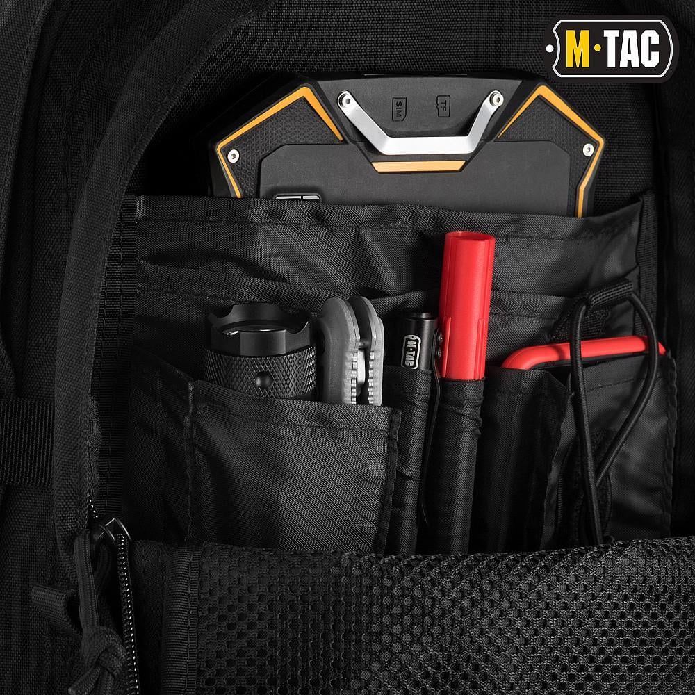 Рюкзак штурмовий M-TAC Trooper Pack 50 л 58x36x28 см Чорний (9095) - фото 5