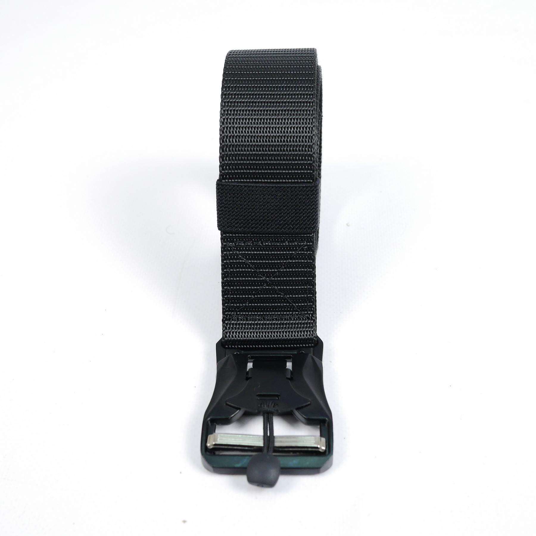 Ремень с металлической пряжкой Черный (YW-9121-B) - фото 2