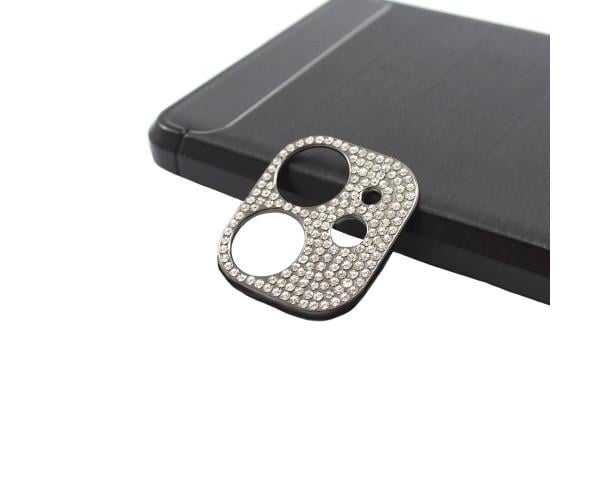 Рамка на камеру захисна Epik Sparkles зі стразами для Apple iPhone 11 Чорний